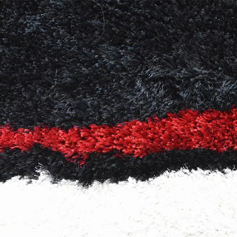 Rugsotic Carpets Hand Tufted Shag Polyester Round Area Rug Contemporary Get My Rugs LLC