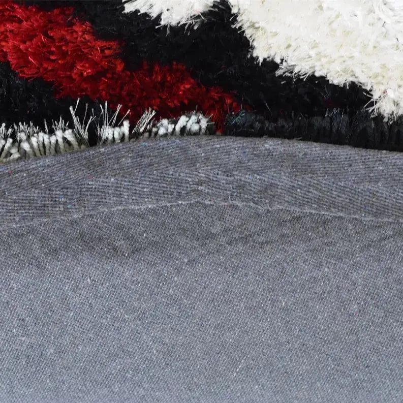 Rugsotic Carpets Hand Tufted Shag Polyester Round Area Rug Contemporary Get My Rugs LLC