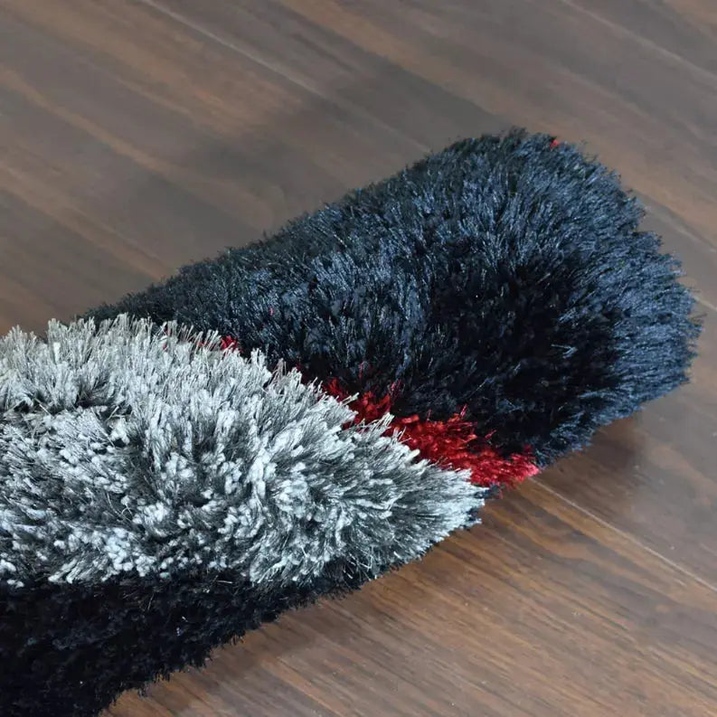 Rugsotic Carpets Hand Tufted Shag Polyester Round Area Rug Contemporary Get My Rugs LLC