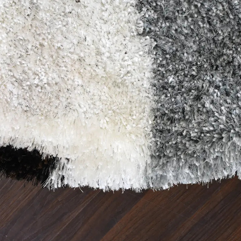 Rugsotic Carpets Hand Tufted Shag Polyester Round Area Rug Contemporary Get My Rugs LLC