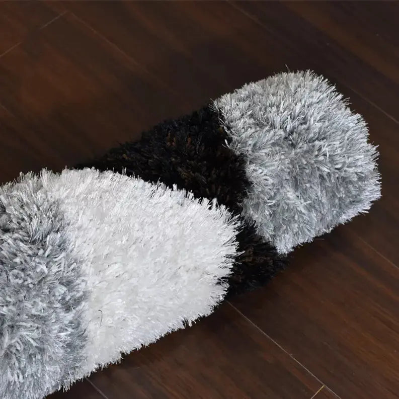 Rugsotic Carpets Hand Tufted Shag Polyester Round Area Rug Contemporary Get My Rugs LLC