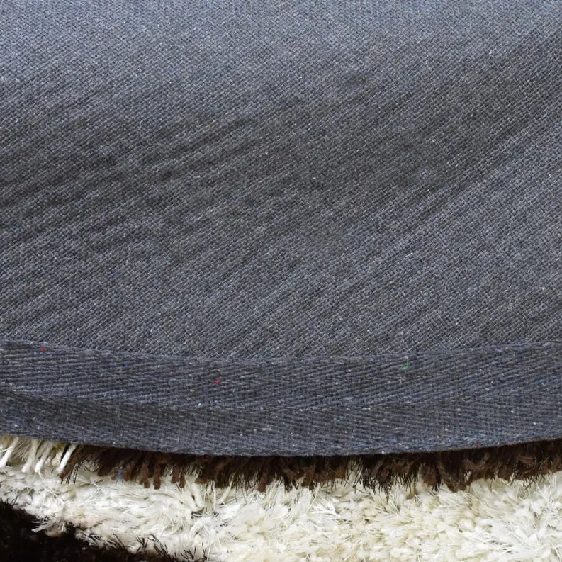 Rugsotic Carpets Hand Tufted Shag Polyester Round Area Rug Contemporary Get My Rugs LLC