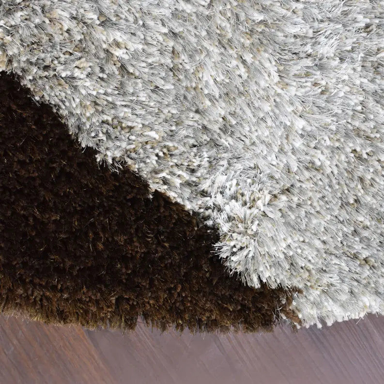 Rugsotic Carpets Hand Tufted Shag Polyester Round Area Rug Contemporary Get My Rugs LLC