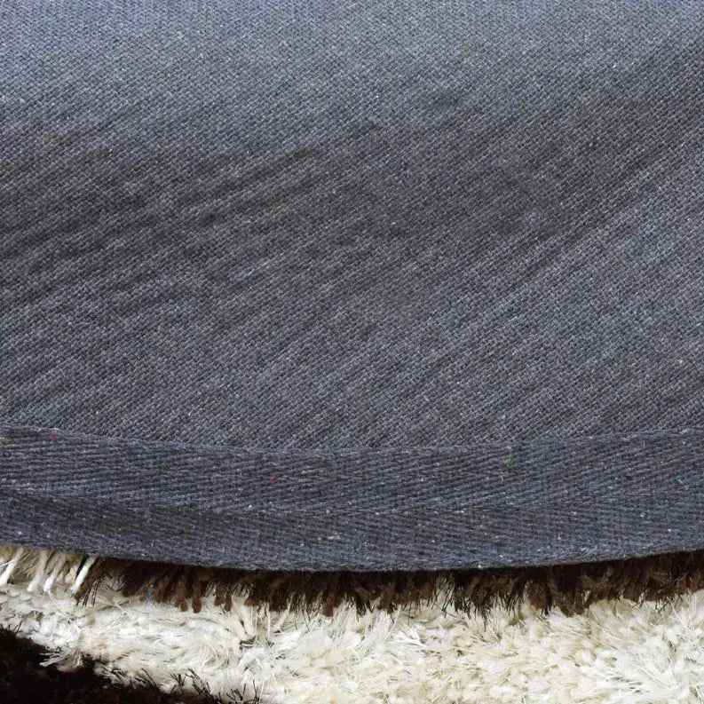 Rugsotic Carpets Hand Tufted Shag Polyester Round Area Rug Contemporary Get My Rugs LLC
