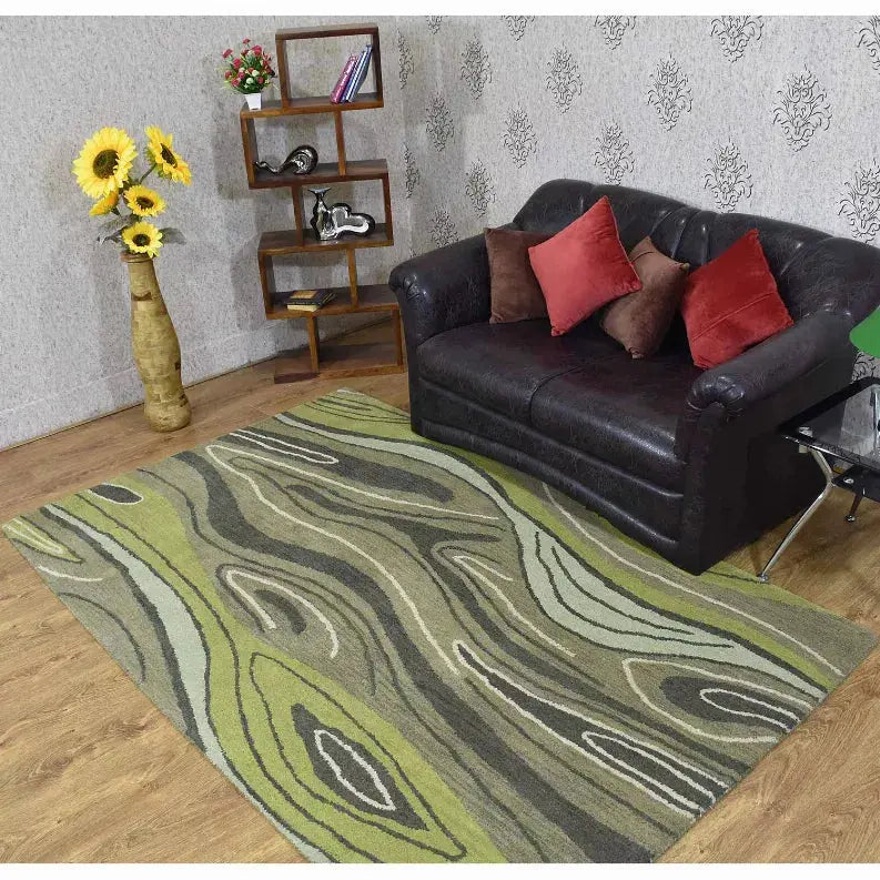Rugsotic Carpets Hand Tufted Wool Area Rug Abstract Get My Rugs LLC