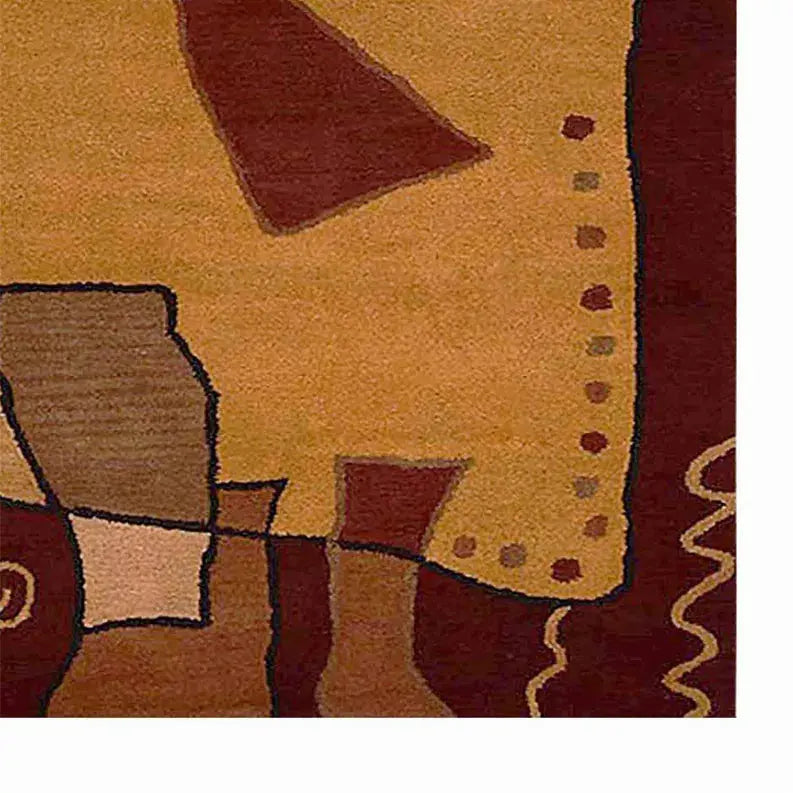 Rugsotic Carpets Hand Tufted Wool Area Rug Abstract Get My Rugs LLC