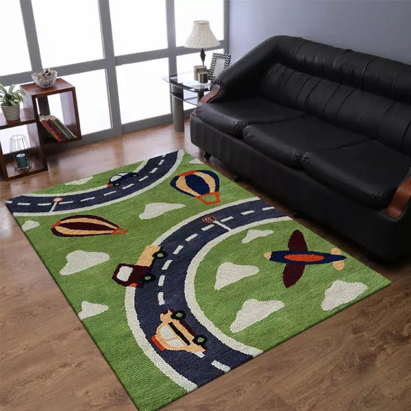 Rugsotic Carpets Hand Tufted Wool Area Rug Kids Get My Rugs LLC