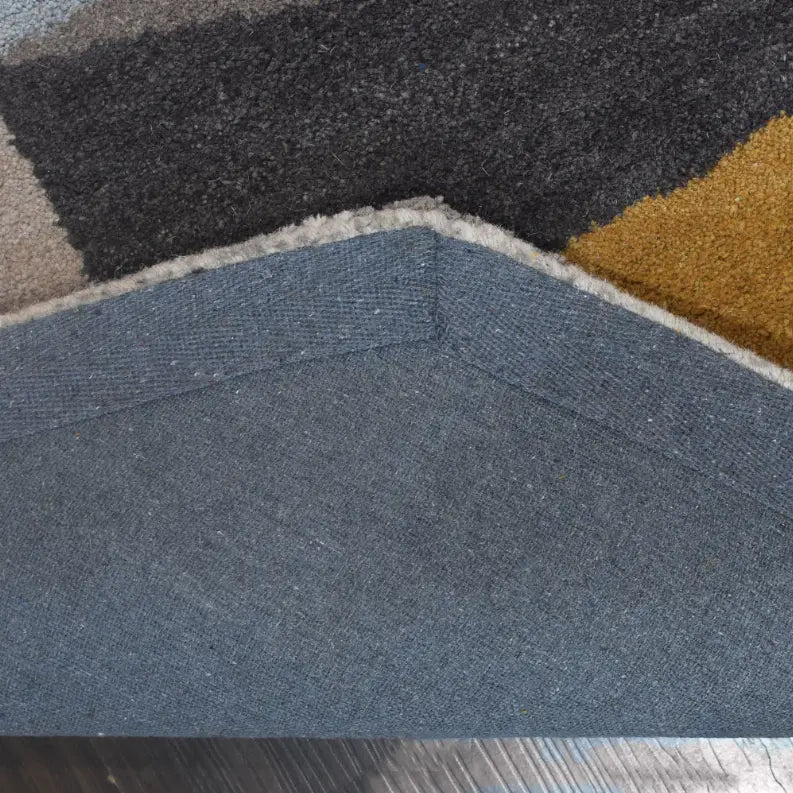 Rugsotic Carpets Hand Tufted Wool Octagon Area Rug Geometric Get My Rugs LLC