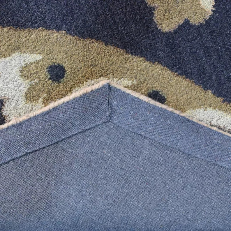 Rugsotic Carpets Hand Tufted Wool Octagon Area Rug Oriental Get My Rugs LLC