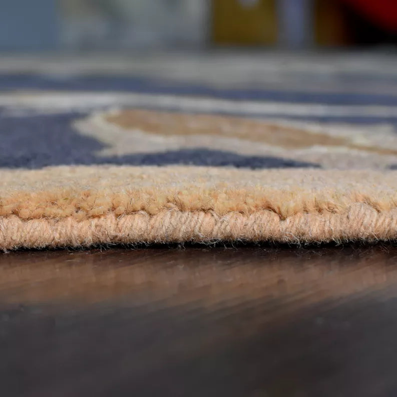 Rugsotic Carpets Hand Tufted Wool Octagon Area Rug Oriental Get My Rugs LLC