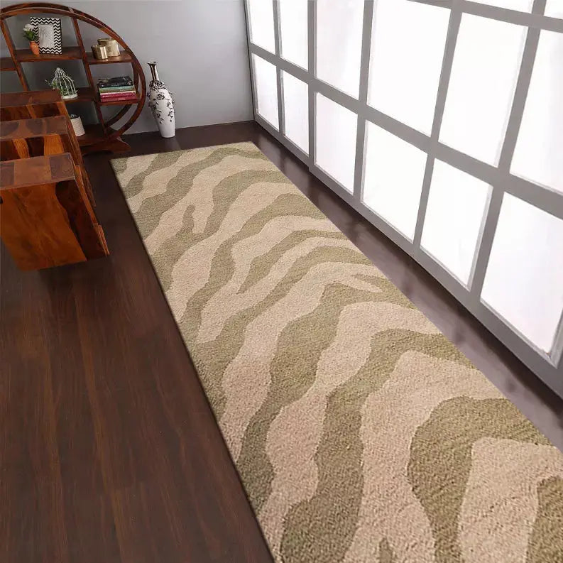 Rugsotic Carpets Hand Tufted Wool Runner Area Rug Abstract Get My Rugs LLC