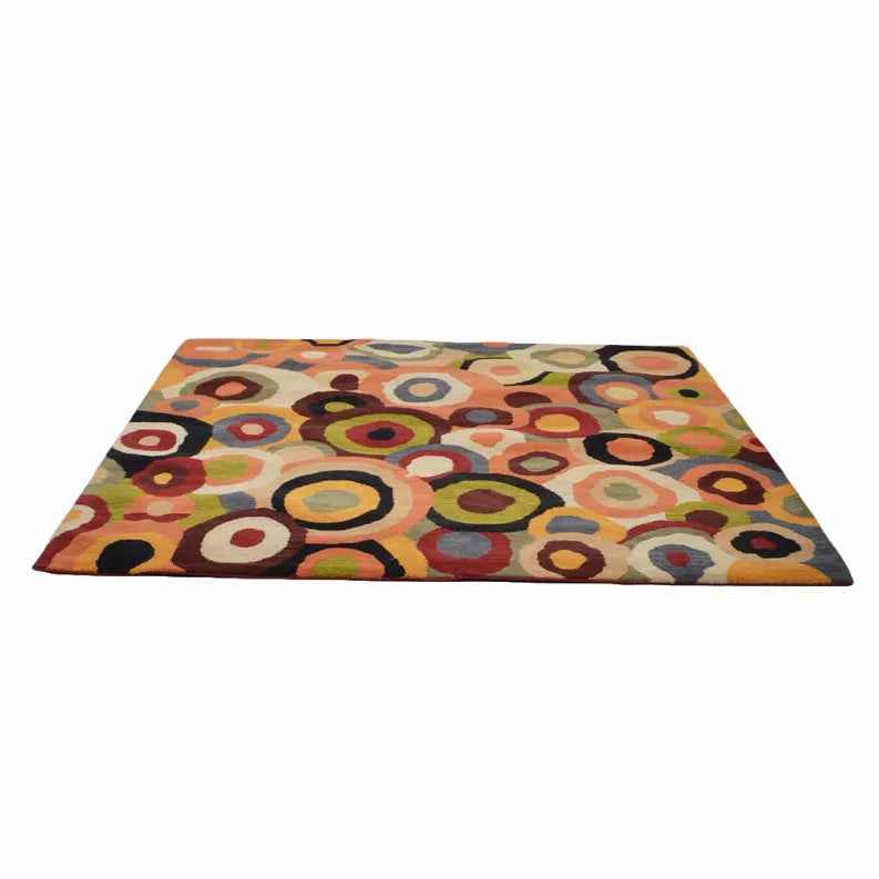 Rugsotic Carpets Hand Tufted Wool Square Area Rug Contemporary Get My Rugs LLC