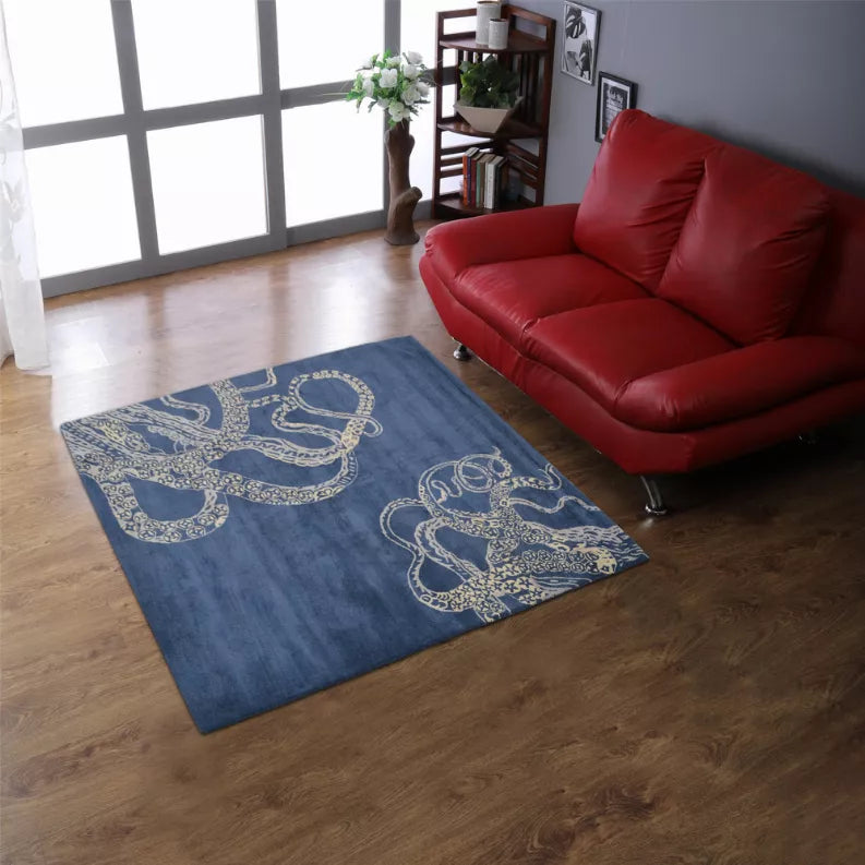 Rugsotic Carpets Hand Tufted Wool Square Area Rug Contemporary Get My Rugs LLC