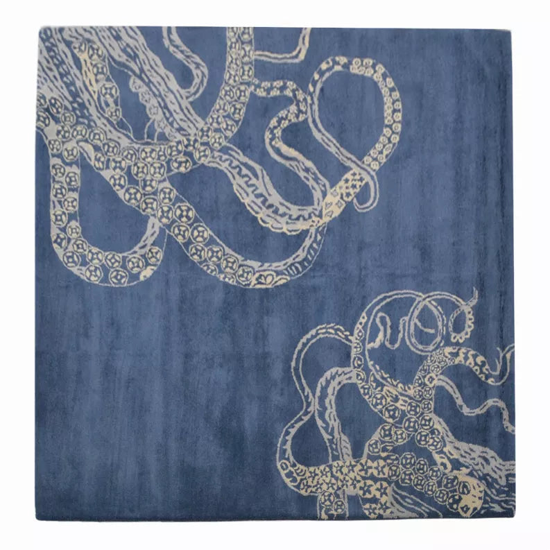 Rugsotic Carpets Hand Tufted Wool Square Area Rug Contemporary Get My Rugs LLC