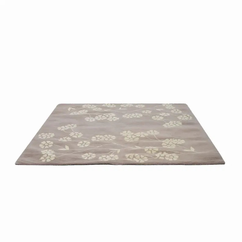Rugsotic Carpets Hand Tufted Wool Square Area Rug Floral Get My Rugs LLC