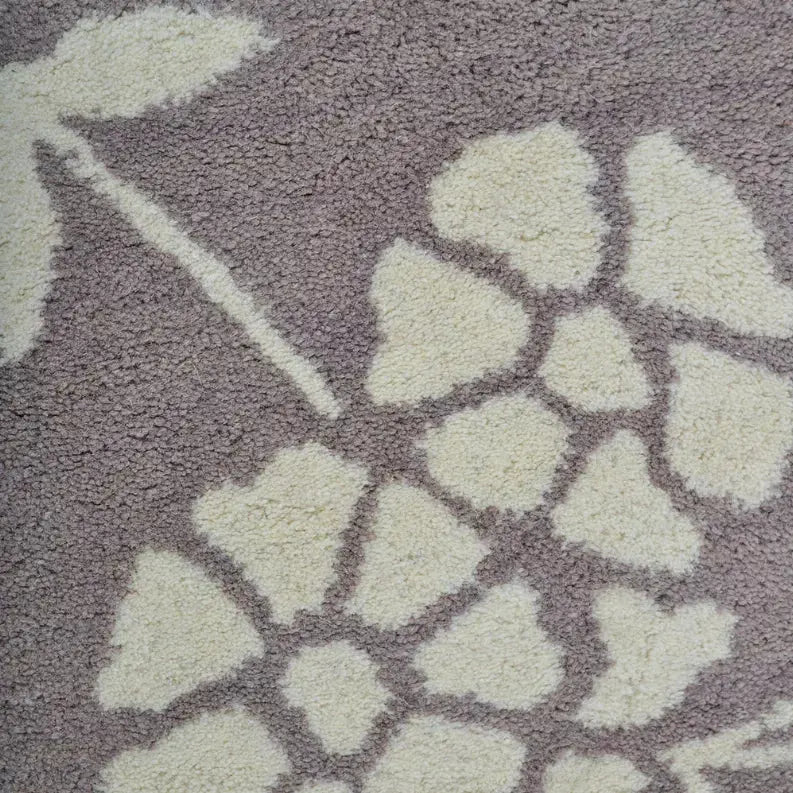 Rugsotic Carpets Hand Tufted Wool Square Area Rug Floral Get My Rugs LLC