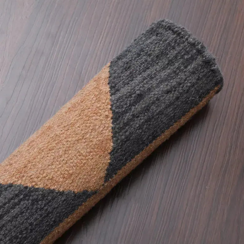 Rugsotic Carpets Hand Woven Flat Weave Kilim Wool Area Rug Contemporary Get My Rugs LLC