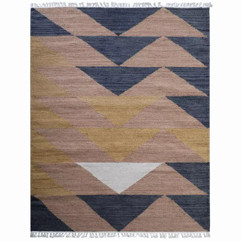 Rugsotic Carpets Hand Woven Flat Weave Kilim Wool Area Rug Contemporary Get My Rugs LLC