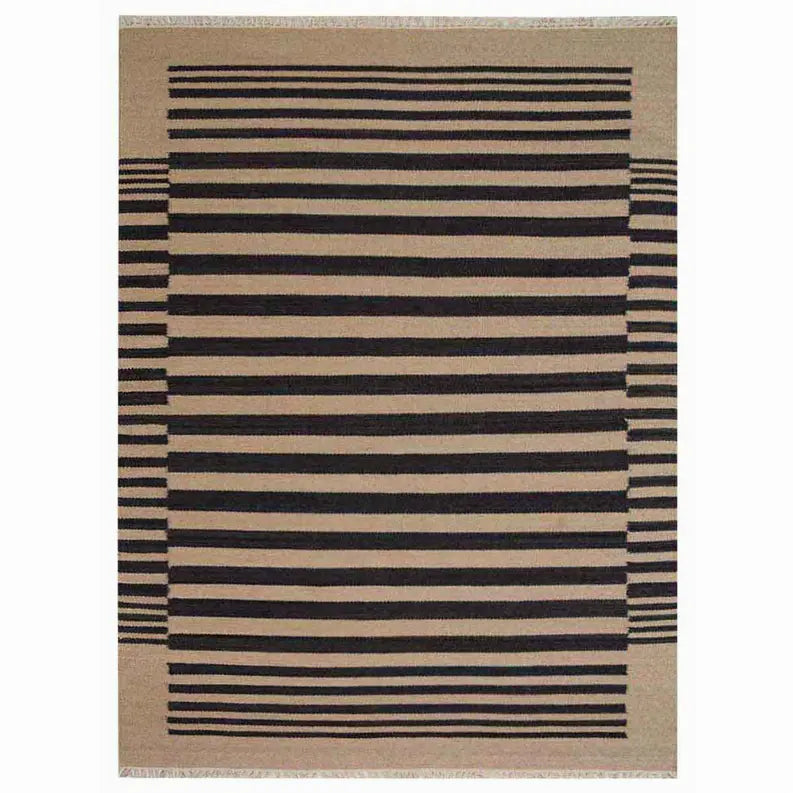 Rugsotic Carpets Hand Woven Flat Weave Kilim Wool Area Rug Contemporary Get My Rugs LLC