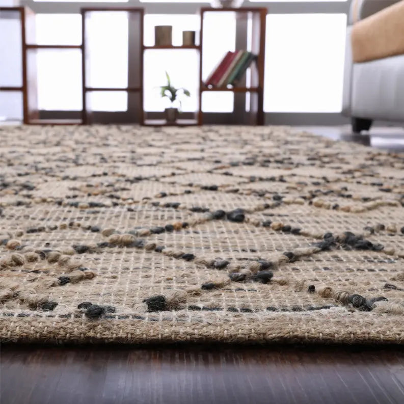 Rugsotic Carpets Hand Woven Jute Eco-friendly Area Rug Contemporary Get My Rugs LLC