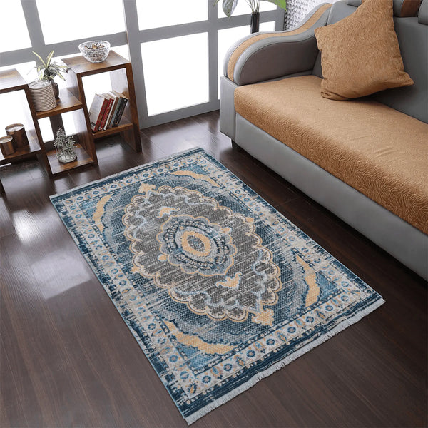 Rugsotic Carpets Machine Woven Crossweave Polyester Area Rug Oriental Get My Rugs LLC