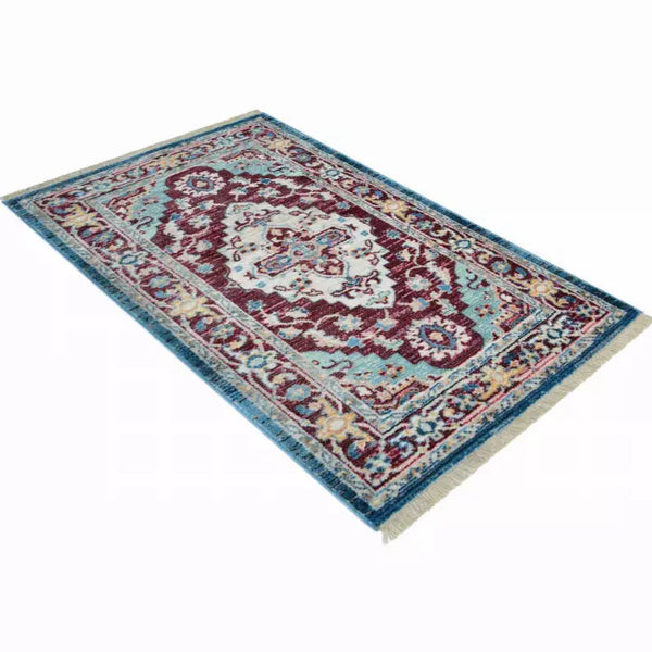 Rugsotic Carpets Machine Woven Crossweave Polyester Area Rug Oriental Get My Rugs LLC
