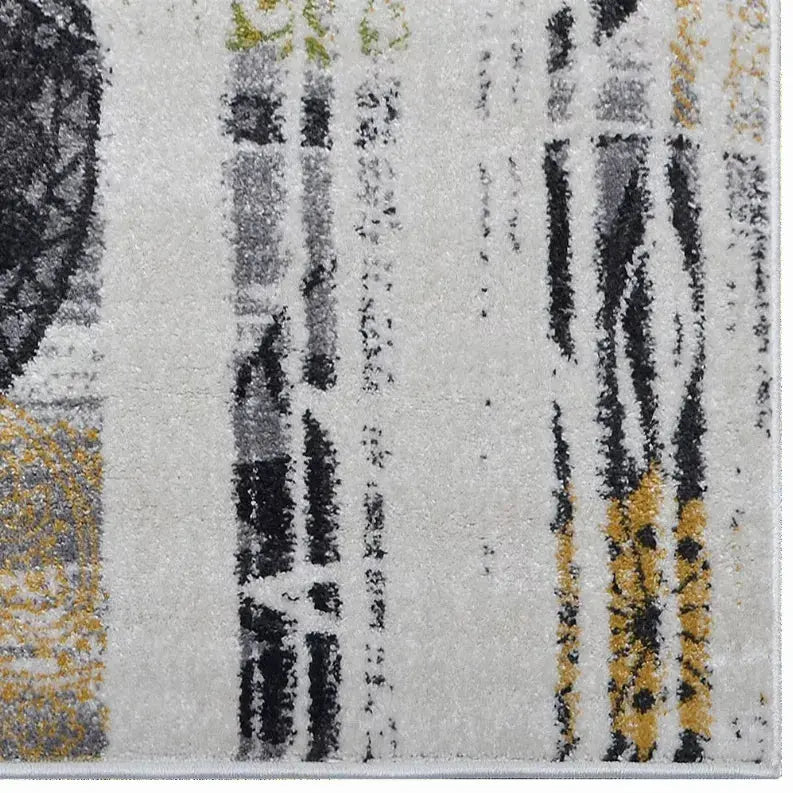 Rugsotic Carpets Machine Woven Heatset Polypropylene 3'2''x10' Runner Area Rug Contemporary Get My Rugs LLC
