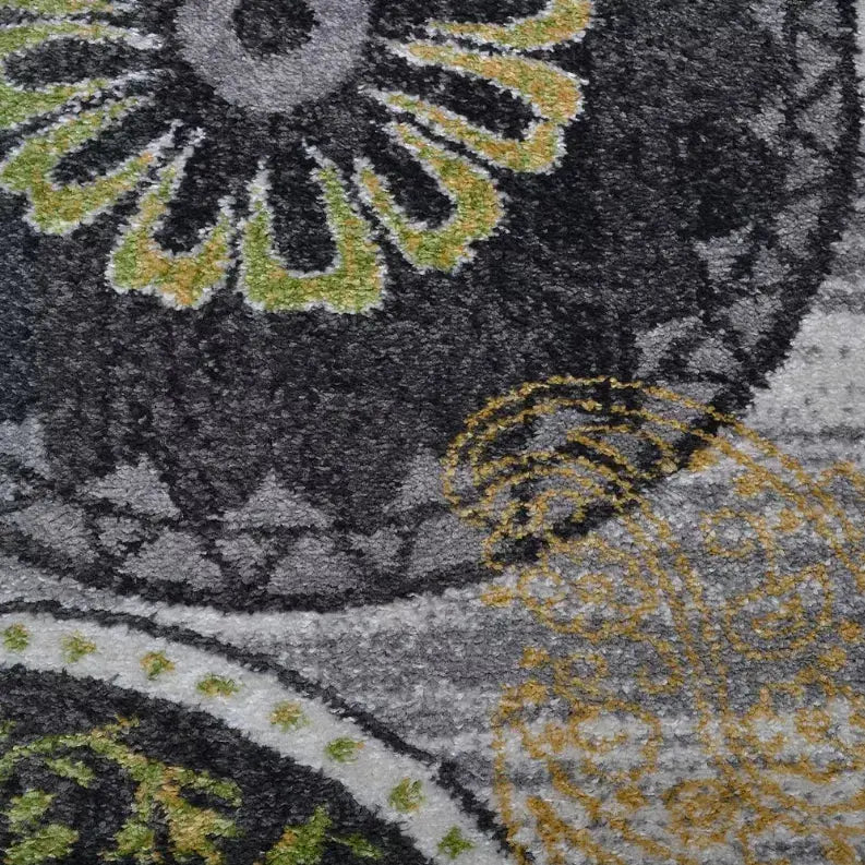 Rugsotic Carpets Machine Woven Heatset Polypropylene 3'2''x10' Runner Area Rug Contemporary Get My Rugs LLC
