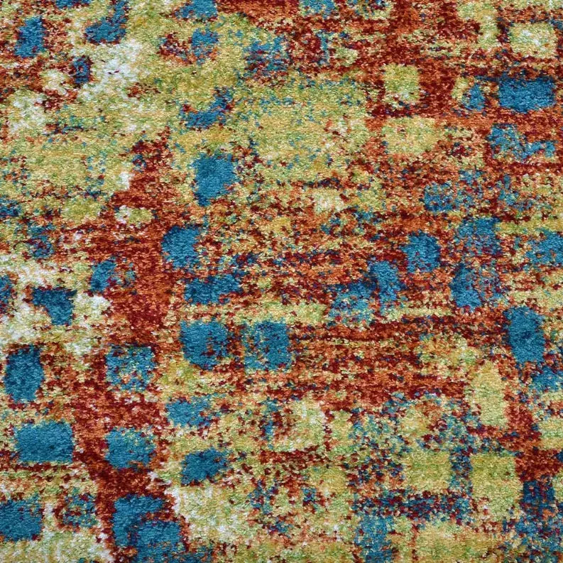 Rugsotic Carpets Machine Woven Heatset Polypropylene 3'2''x10' Runner Area Rug Contemporary Get My Rugs LLC