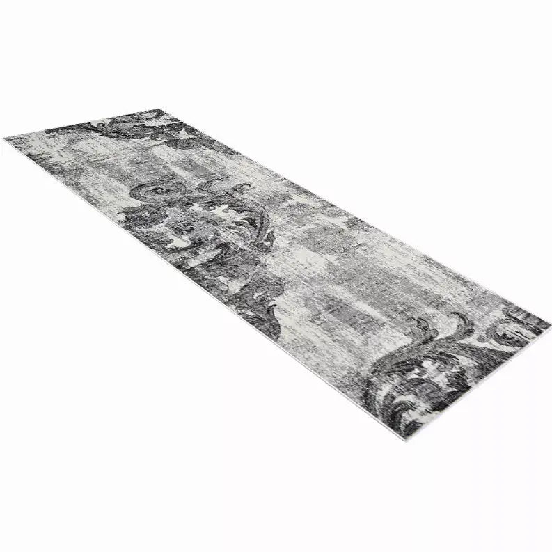 Rugsotic Carpets Machine Woven Heatset Polypropylene 3'2''x10' Runner Area Rug Floral Get My Rugs LLC