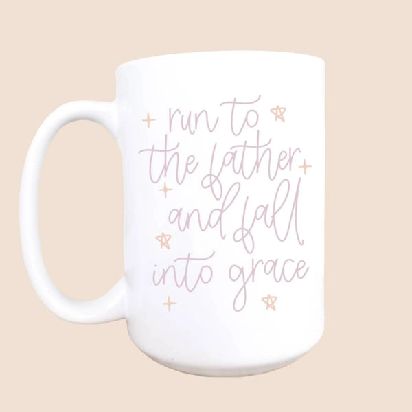 Run to the father ceramic coffee mug Mug & Mini