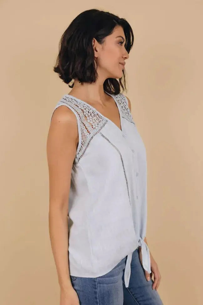 Runnin' Outta Time Tie Front Top Stay Warm in Style