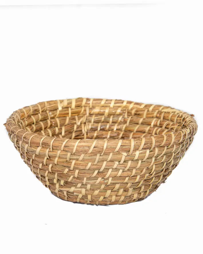 Rustic Woven Bowl Vi Bella