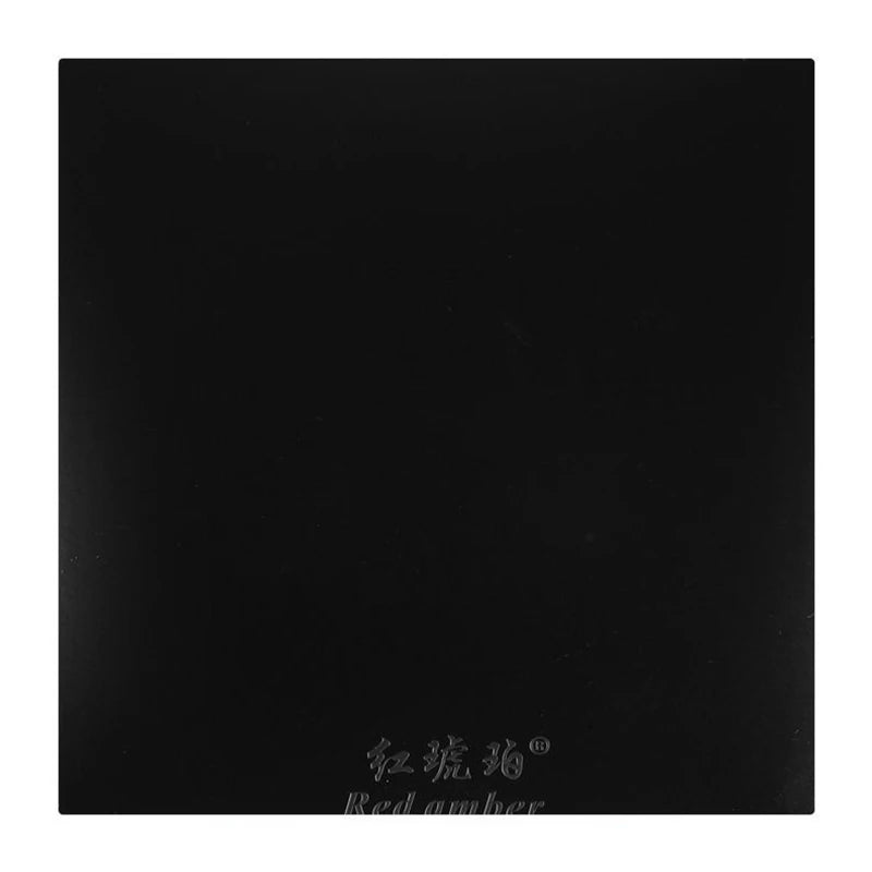 Highly Elastic Stick Rubber Pips-In Ping Pong Red Amber Table Tennis Rubber Rubber Astringent Sponge For Table Tennis Training black