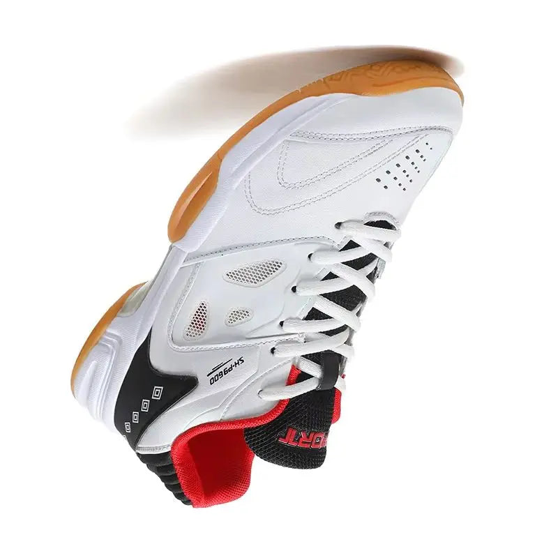 2026 New Mens Badminton Sneakers Wide Pickleball Shoes Tennis Shoes Full Court Tennis Sneakers With Arch Support - White…