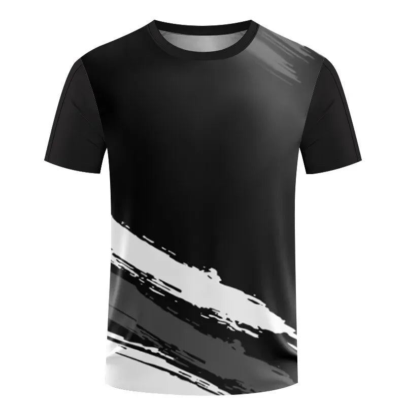 Fashion Table Tennis Sport T Shirts Summer Casual Short Sleeve Men Women 3D Printed T-shirts Loose Quick Dry Breathable…