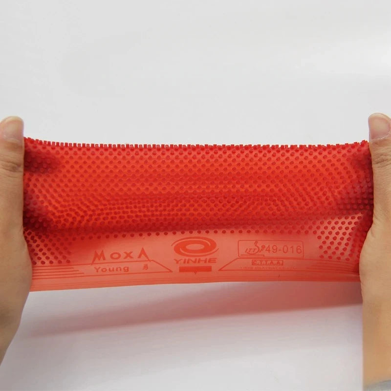 Y0NG MOXA OX Table Tennis Rubber Cured/Uncured Ping Pong Rubber Anti-rotation ITTF Approved Single Table Tennis Rubber -…