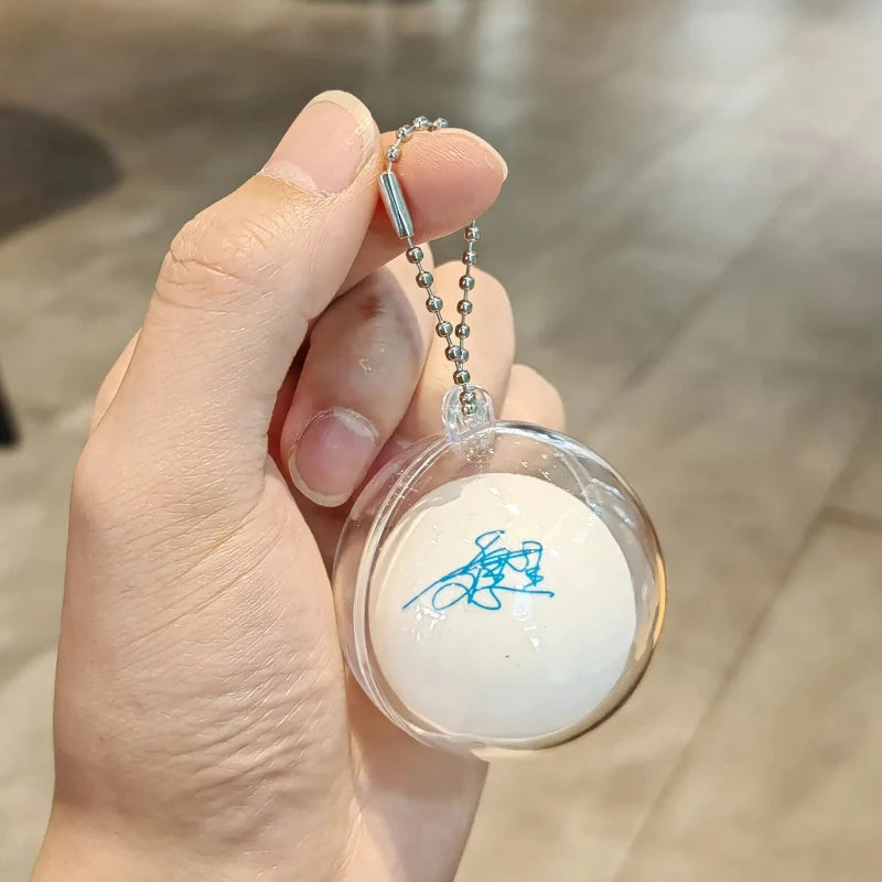 Signature Keychain for Table Tennis Fans–Ma Long Sun Yingsha Wang Chuqin Xu Xin Keyring Pendant Backpack Accessory Cool…