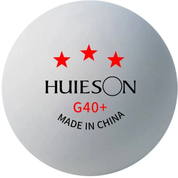 Huieson 3 Star G40+ ABS Table Tennis Balls Professional Training Competition Ping Pong Balls for Table Tennis Serving…