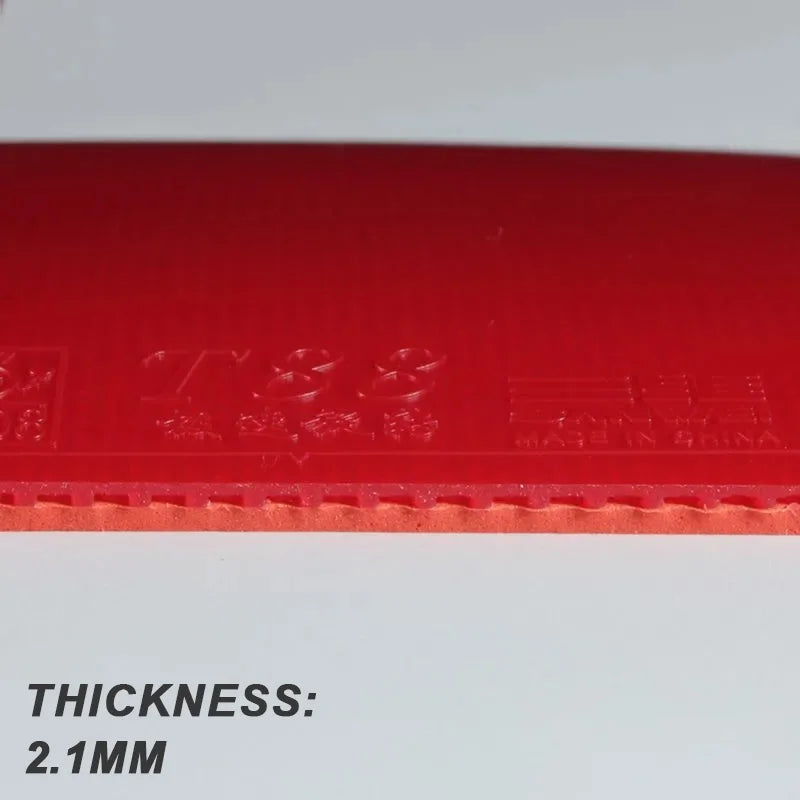 SANWEI T88 Ultra Spin Table Tennis Rubber Semi Sticky Ping Pong Rubber Sheet for Entry Players