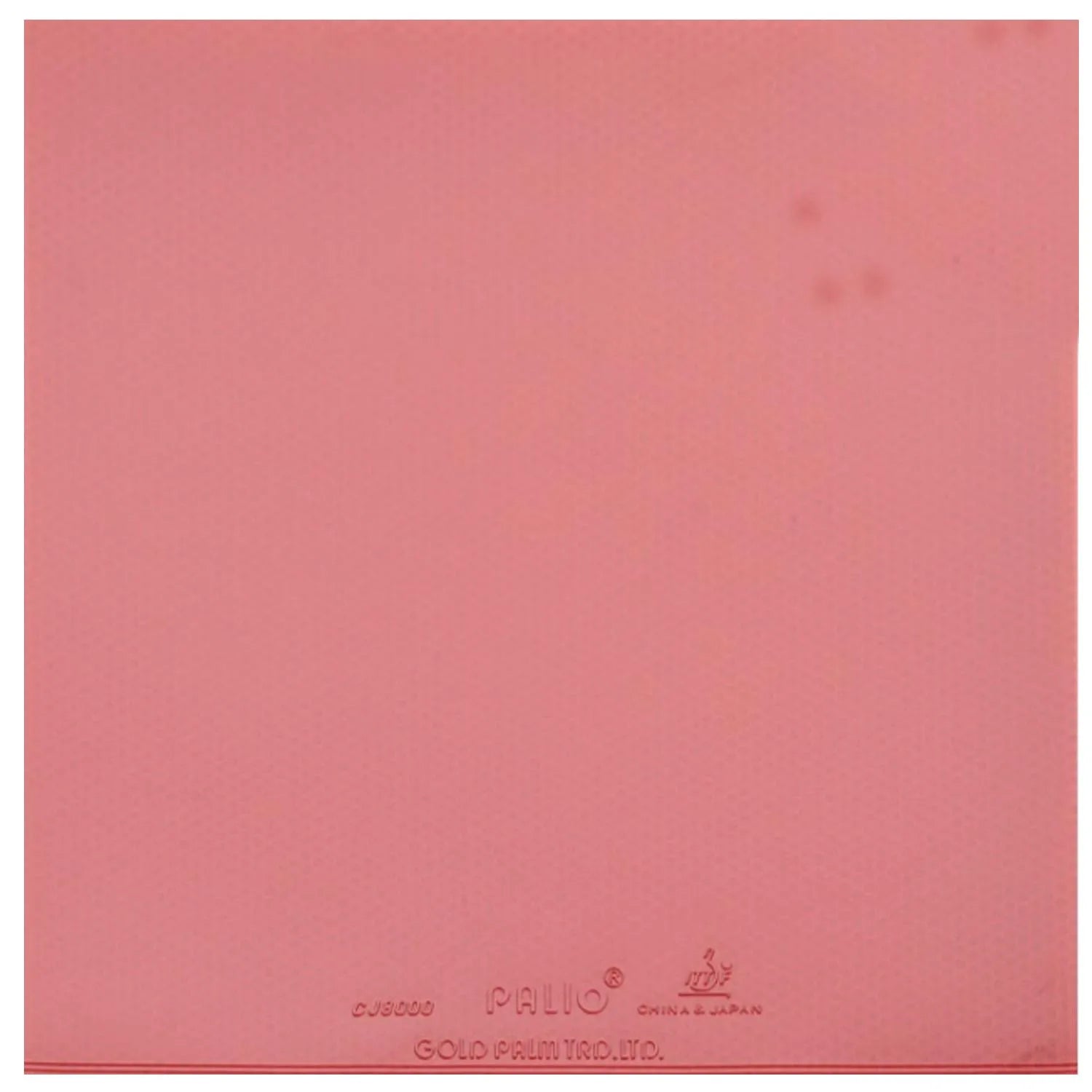 Palio CJ8000 (2-Side Loop Type) Pips-In Table Tennis (PingPong) Rubber With Sponge - Red 1.5mm H36-38