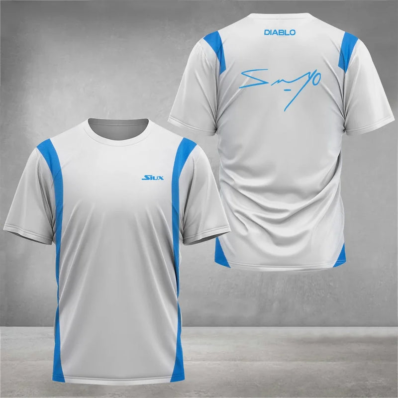 Men's Short Sleeve 2025 New Fashionable and Comfortable Summer T-shirt Men's Sports Fashion Outdoor Top Quick Sweating…
