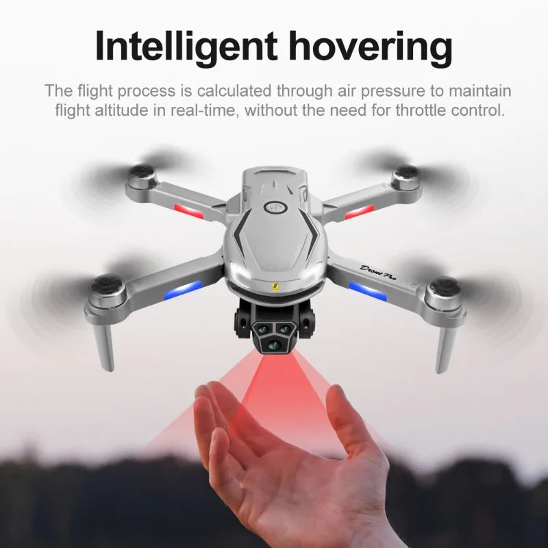 Drone ne Aerial Photography: High-Definition Remote Control, Three-Camera System, 4K Long-Range Brushless Aircraft