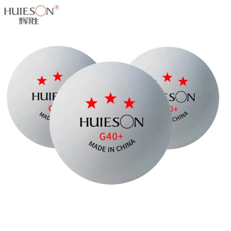 Huieson 3 Star G40+ ABS Table Tennis Balls Professional Training Competition Ping Pong Balls for Table Tennis Serving…