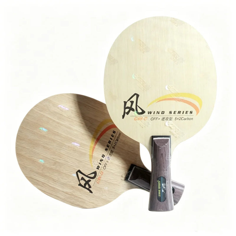 Professional DHS Wind Series CW-C CW-D Table Tennis Blade Original 5 Full Wood And 2 Carbon Fiber Ping Pong Blade - CW-C FL…