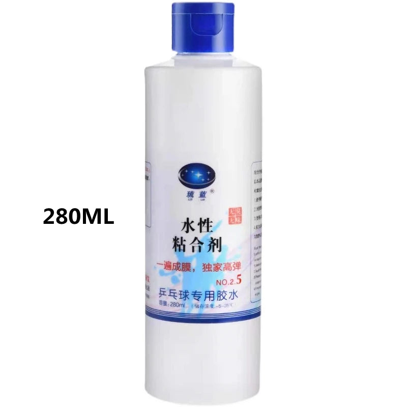 Ryukyu Blue Waterbased Glue 100ml Water Glue for Table Tennis Racket Ping Pong Accessories ITTF Approved NO-V.O.C 280ml