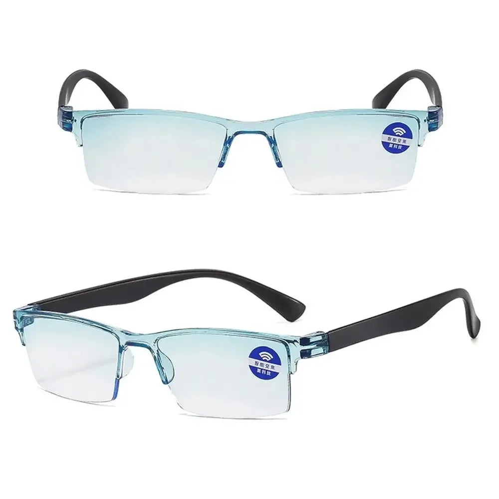 Smart Automatic Zoom Eyeglasses Anti-Blue Light Reading Glasses Men Women Optical Spectacle Computer Eyeglass