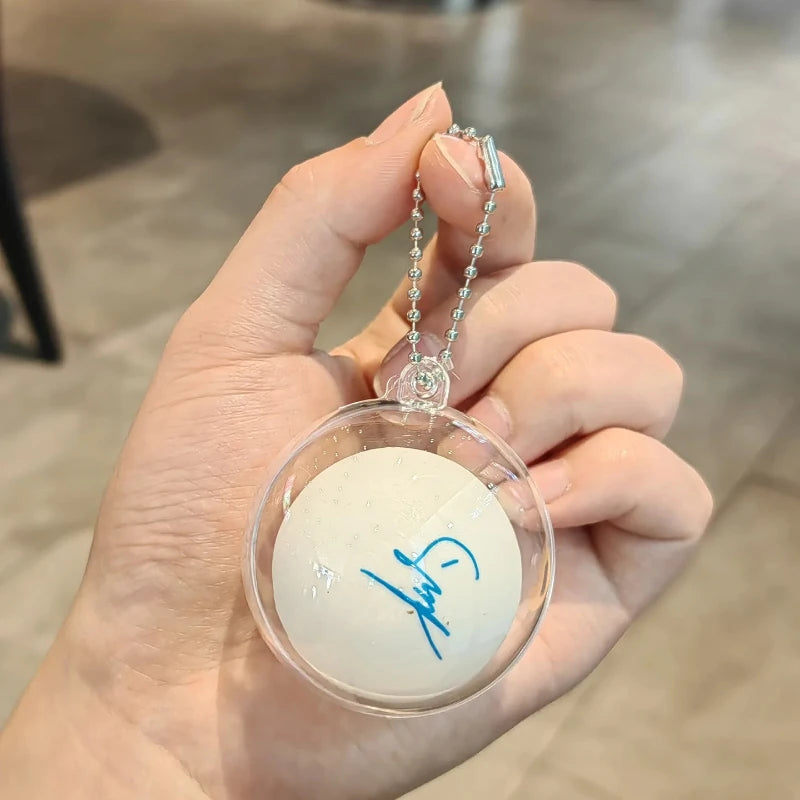 Signature Keychain for Table Tennis Fans–Ma Long Sun Yingsha Wang Chuqin Xu Xin Keyring Pendant Backpack Accessory Cool…