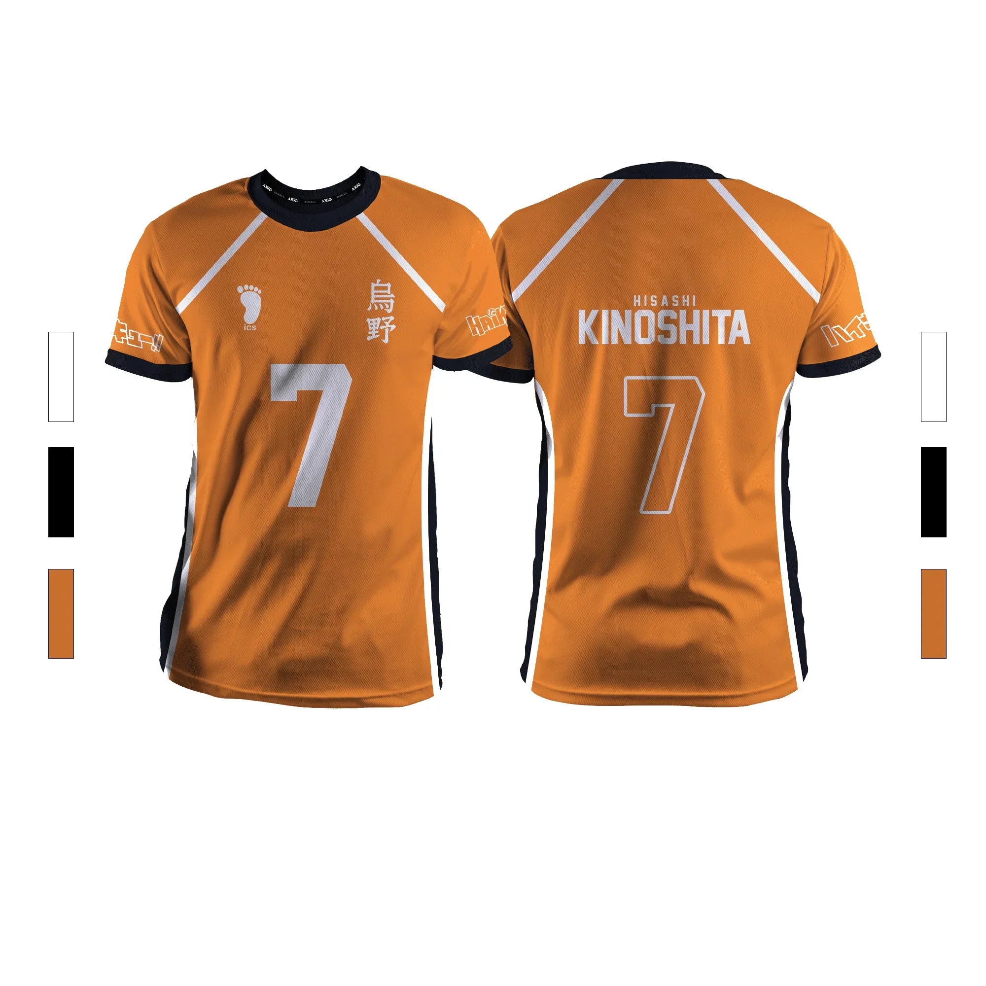 2024 Summer New Men's Sports Fashion Casual Comfortable Breathable Volleyball Anime Unisex Short Sleeve Round Neck T-Shirt…