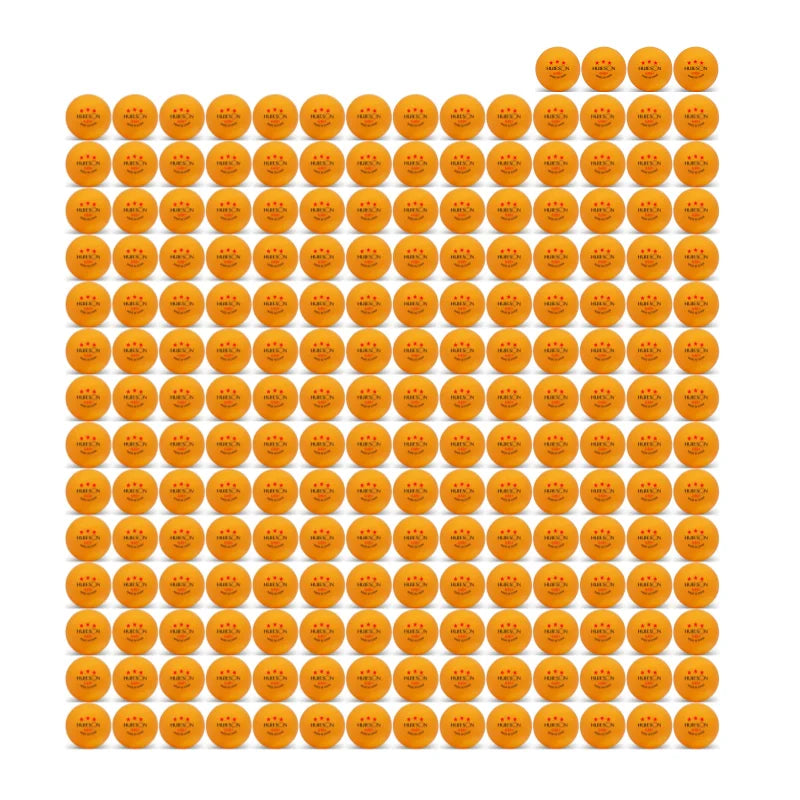 Huieson Professional 3 Star Ping Pong Balls ABS+ New Material Table Tennis Balls for Multi-ball Training Robot - 50 PCS…